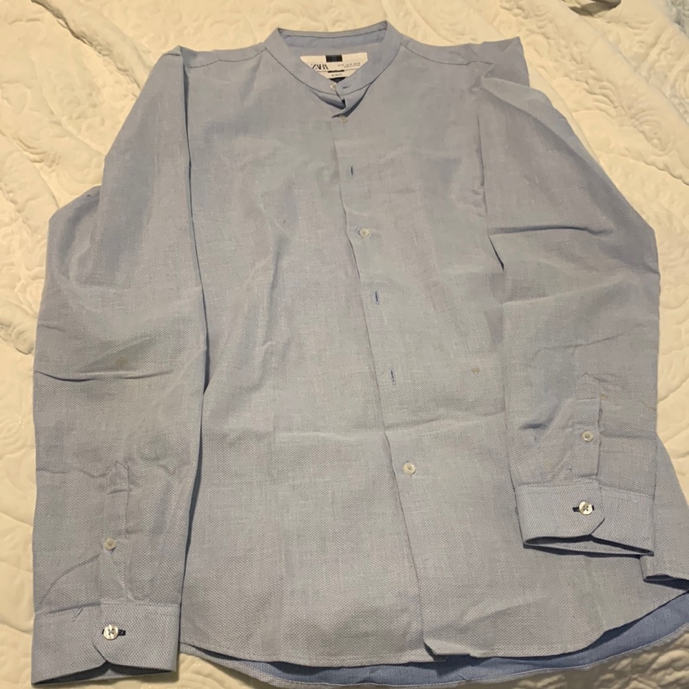 Zara polo in blue